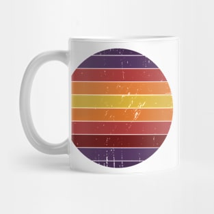 Abstract Vintage Desert Inspired Sunset Mug